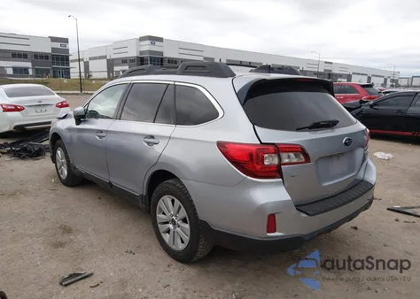 2016 Subaru Outback 2.5I Premium z USA, uszkodzony, nr VIN 4S4BSADC6G3272201
